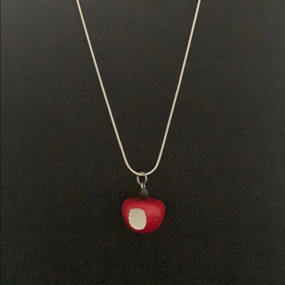 Poison apple necklace